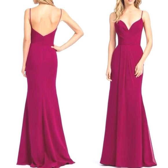 HAYLEY PAIGE OCCASIONS Azalea 5659 Formal Bridesmaid Gown Dress - Sz 10 - NWT - Picture 1 of 6